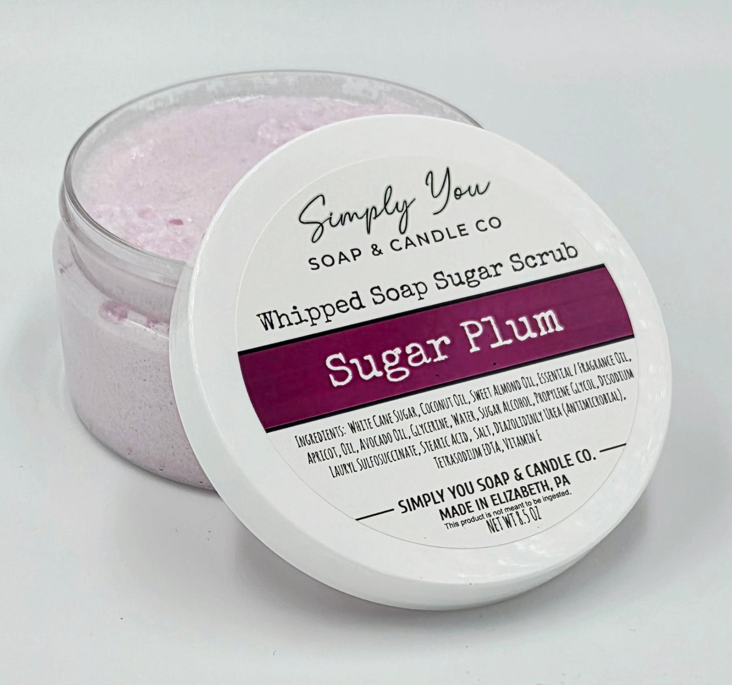 Whipped Soap Sugar Scrub