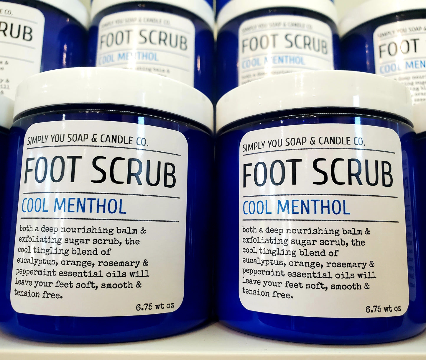 Cool Menthol Foot Scrub
