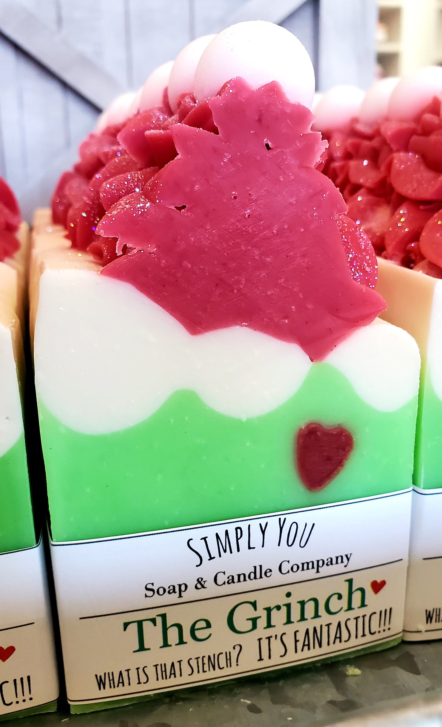 Grinch Soap