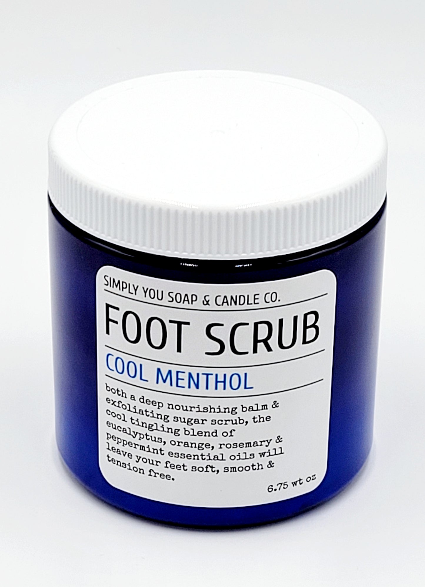 Cool Menthol Foot Scrub