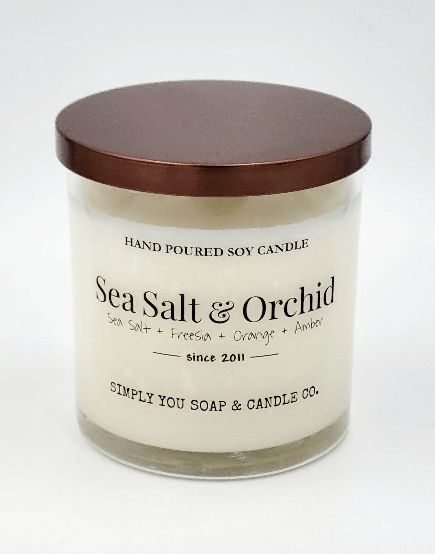 Sea Salt & Orchid Soy Candle
