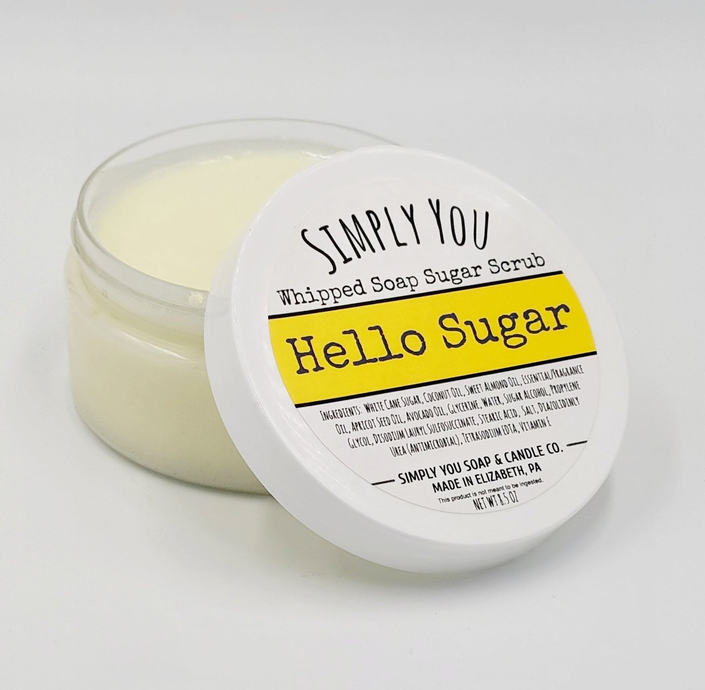 Whipped Soap Sugar Scrub