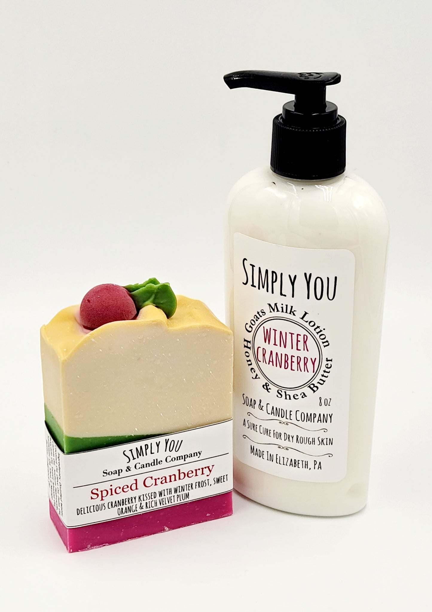 Spiced Cranberry Soap