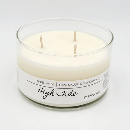 High Tide 3 Wick Soy Candle
