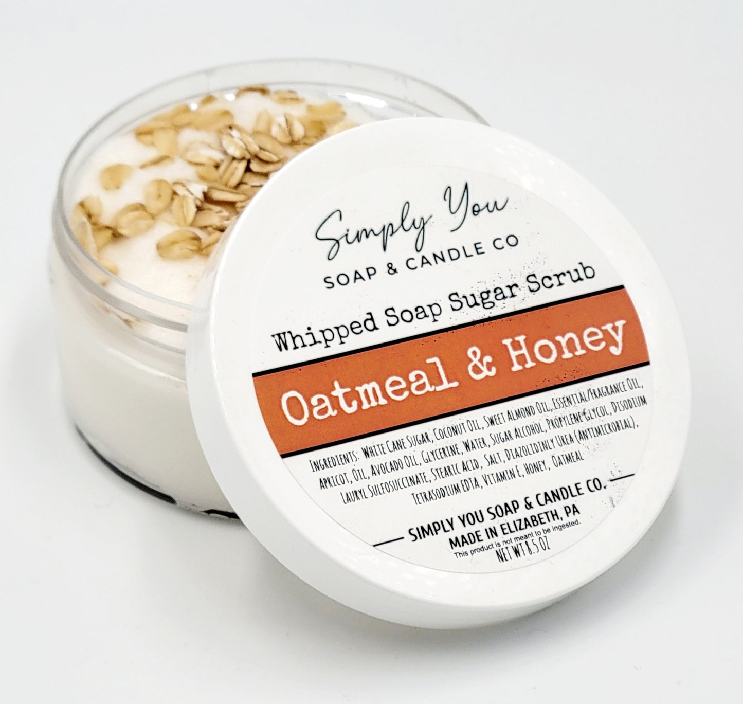 Whipped Soap Sugar Scrub