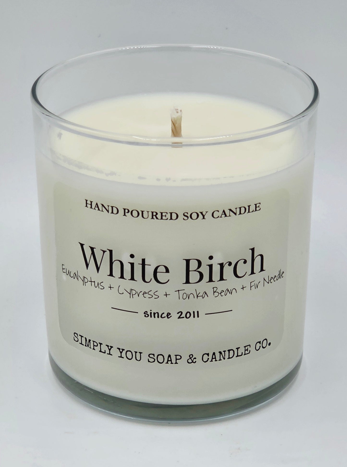 White Birch Soy Candle