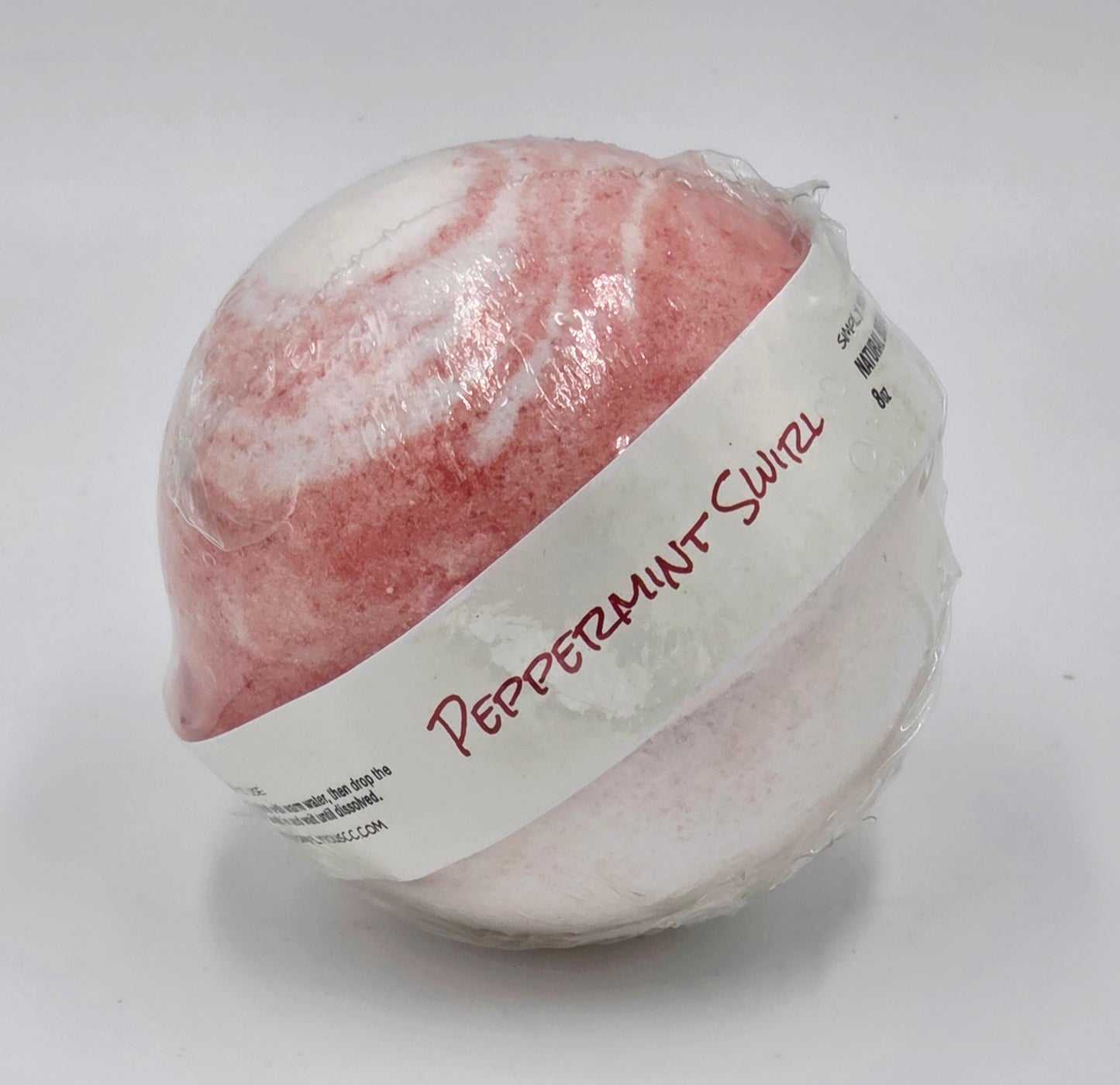 Peppermint Swirl Bath Bomb