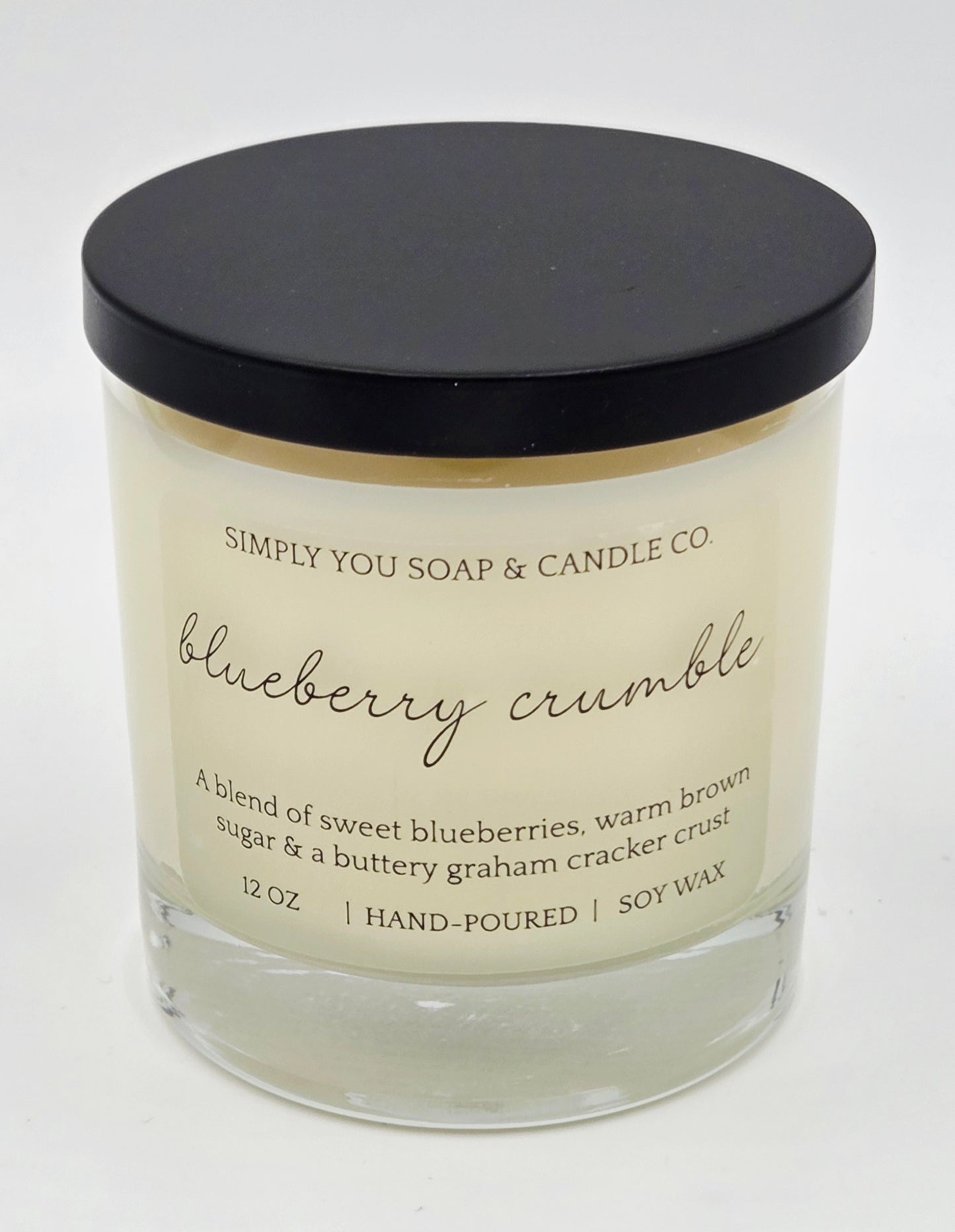 Blueberry Crumble Soy Candle