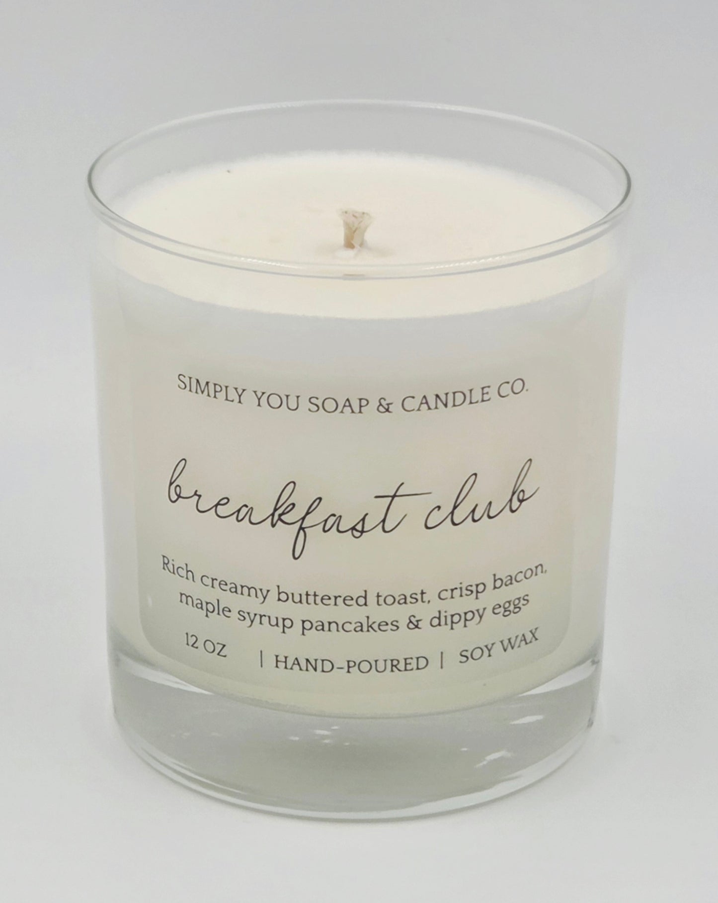 Breakfast Club Soy Candle