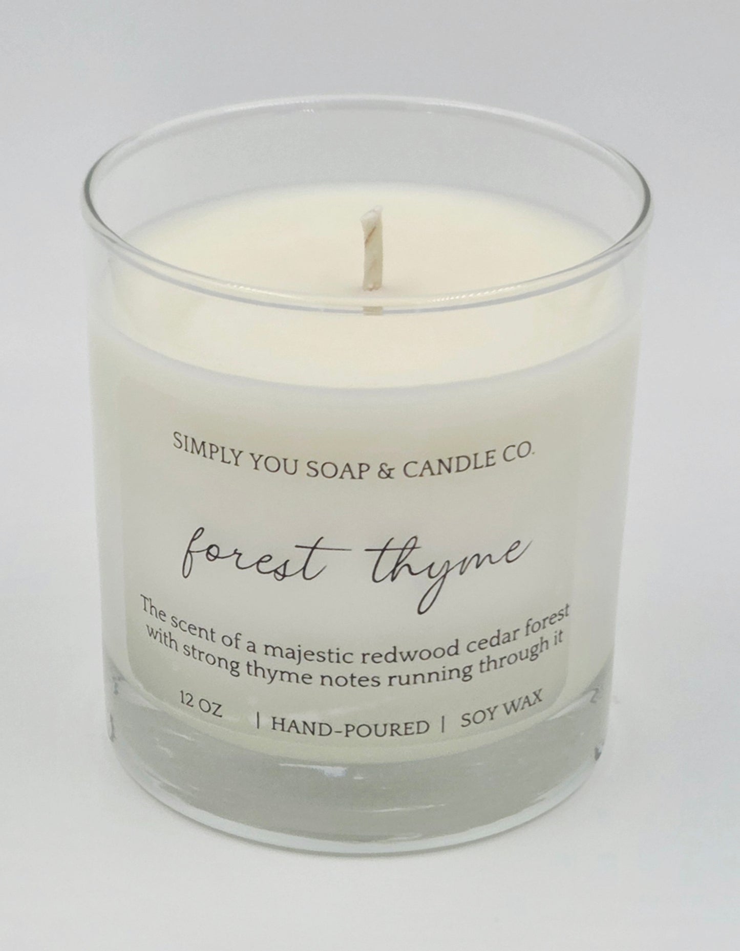 Forest Thyme Soy Candle