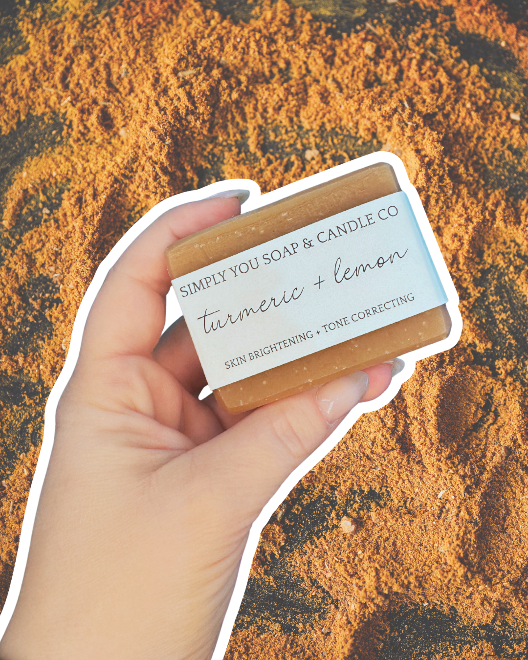 Turmeric & Lemon Herbal Soap