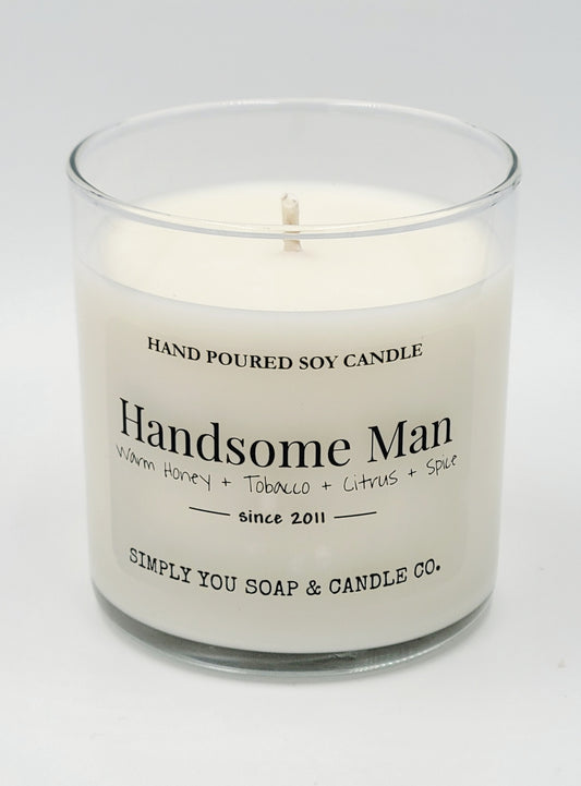 Handsome Man Soy Candle