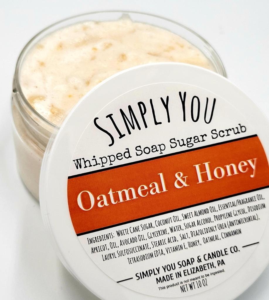 Whipped Soap Sugar Scrub