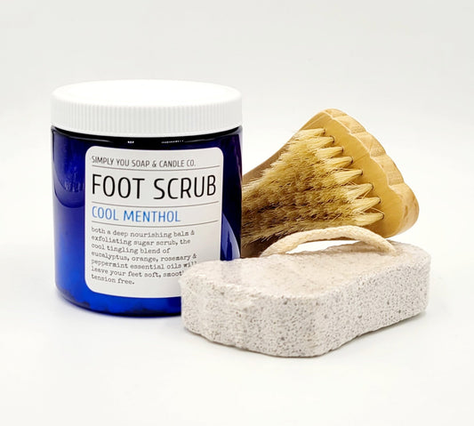 Cool Menthol Foot Scrub