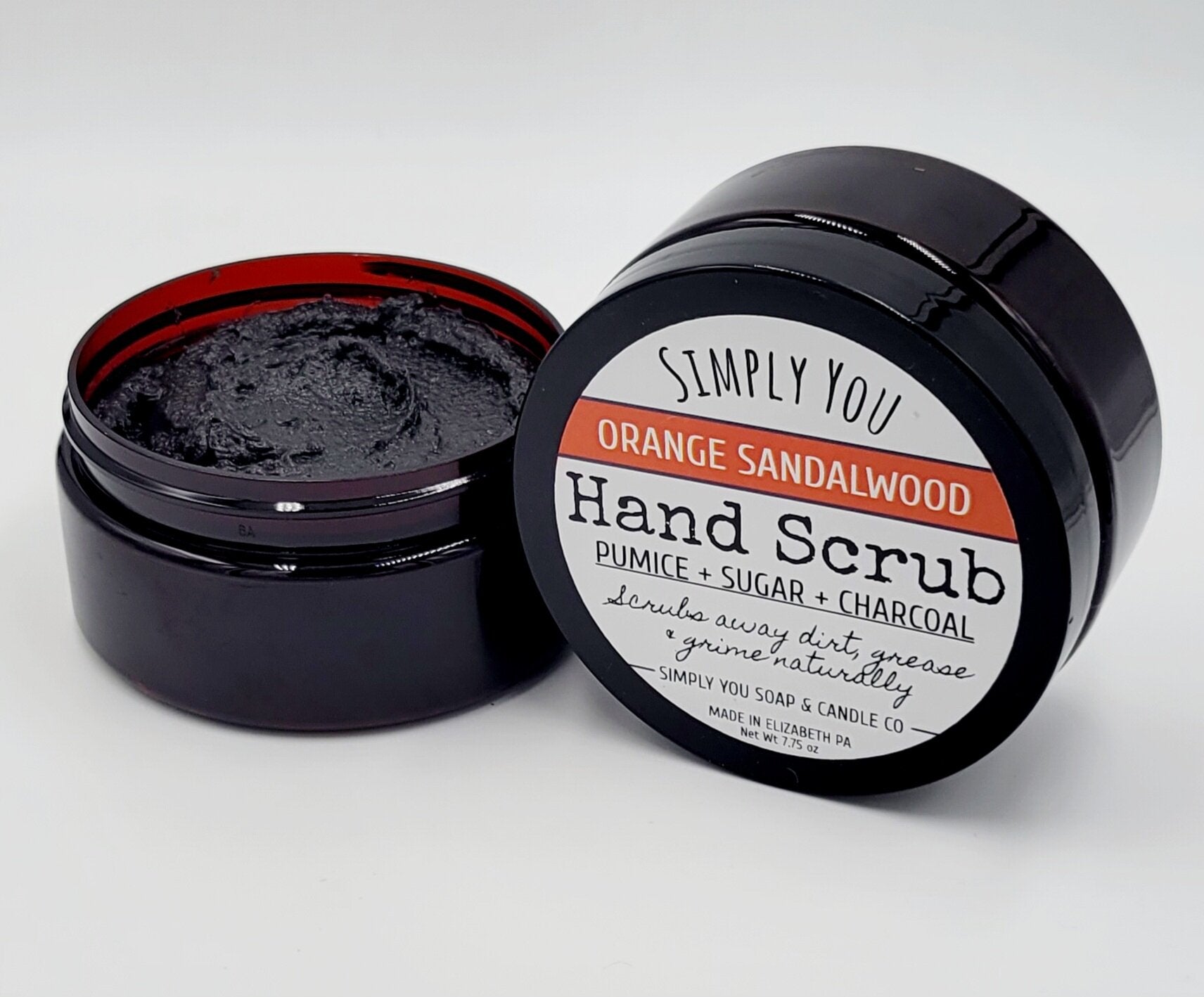 Pumice Charcoal Hand Scrub – Simply You Soap & Candle Co.