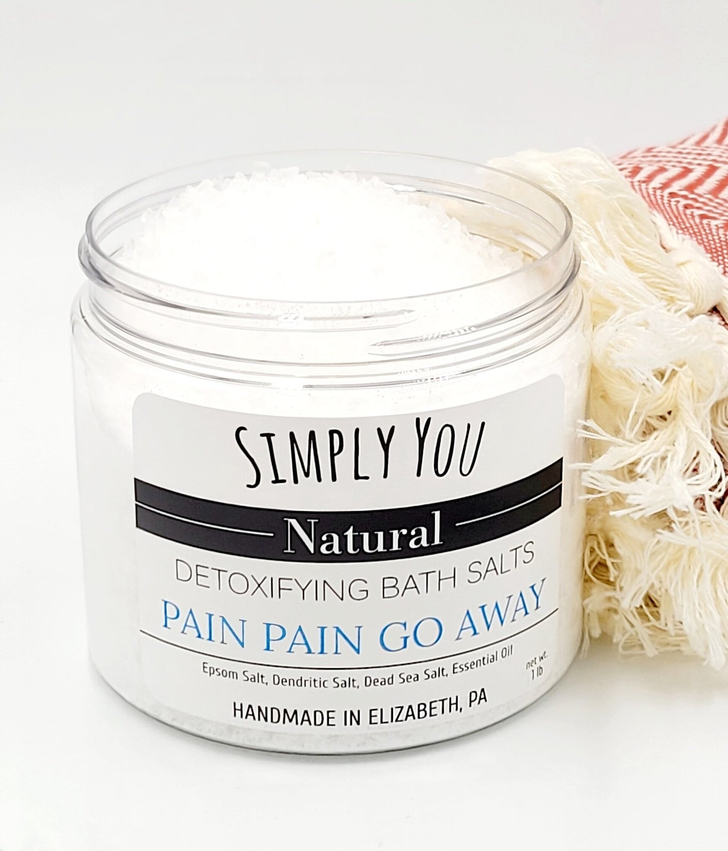 Detoxifying Bath Salt Pain Pain Go Away