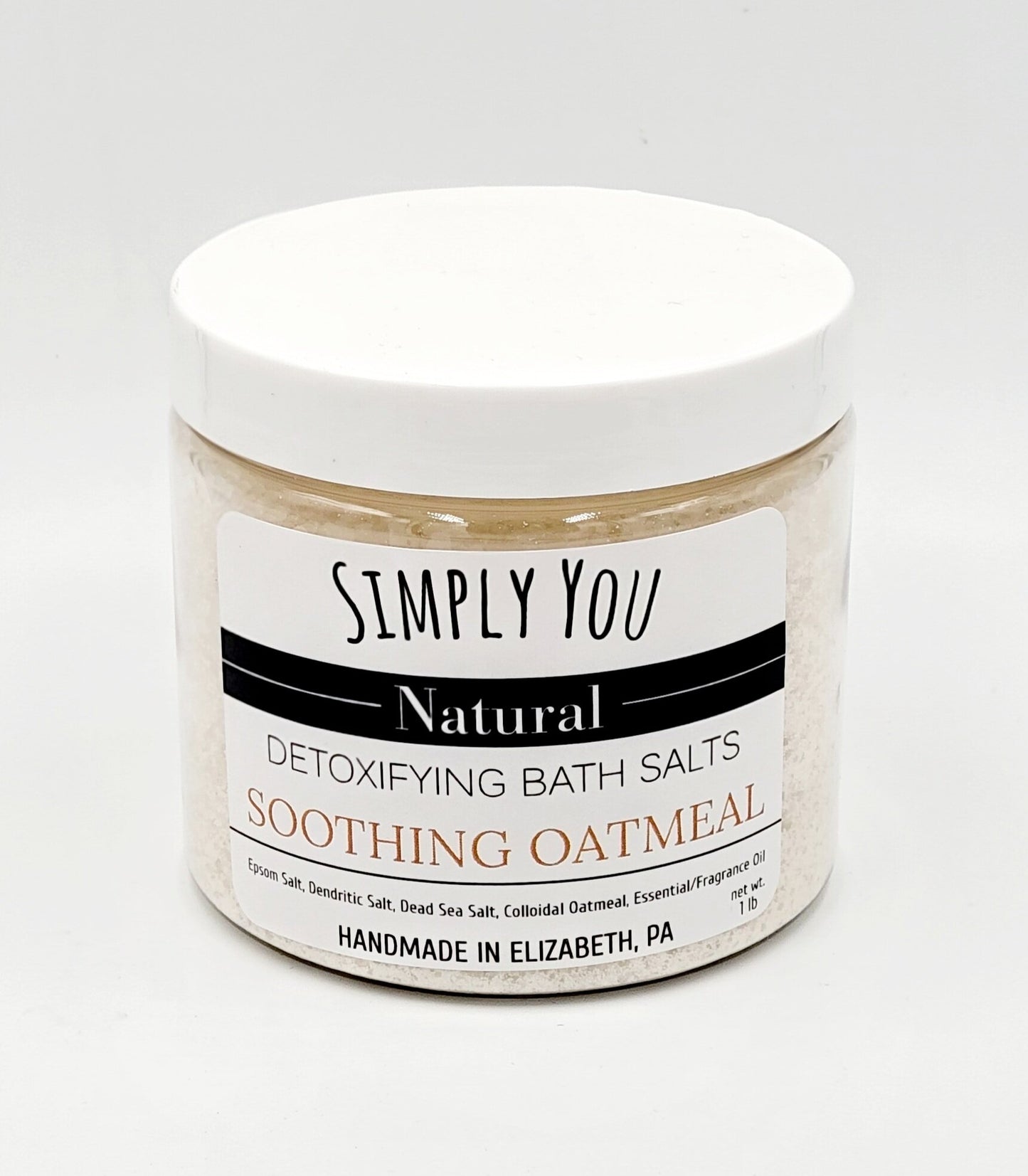 Detoxing Bath Salt Soothing Oatmeal