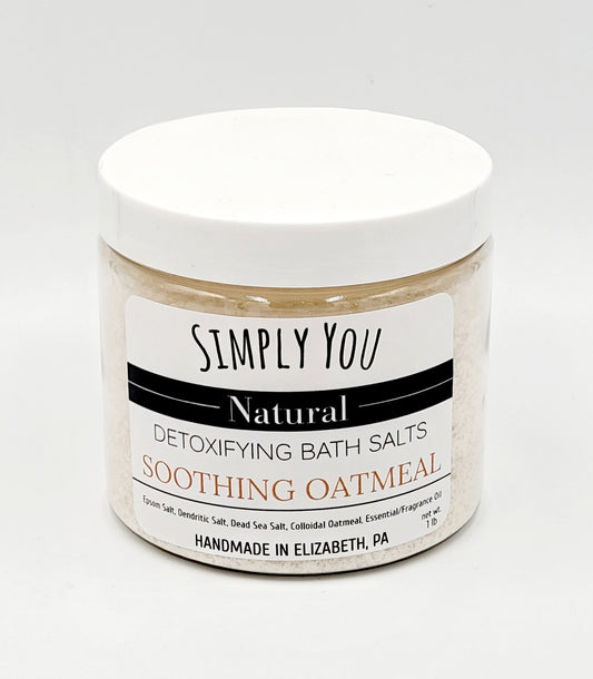 Detoxing Bath Salt Soothing Oatmeal
