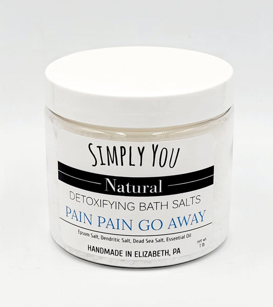 Detoxifying Bath Salt Pain Pain Go Away