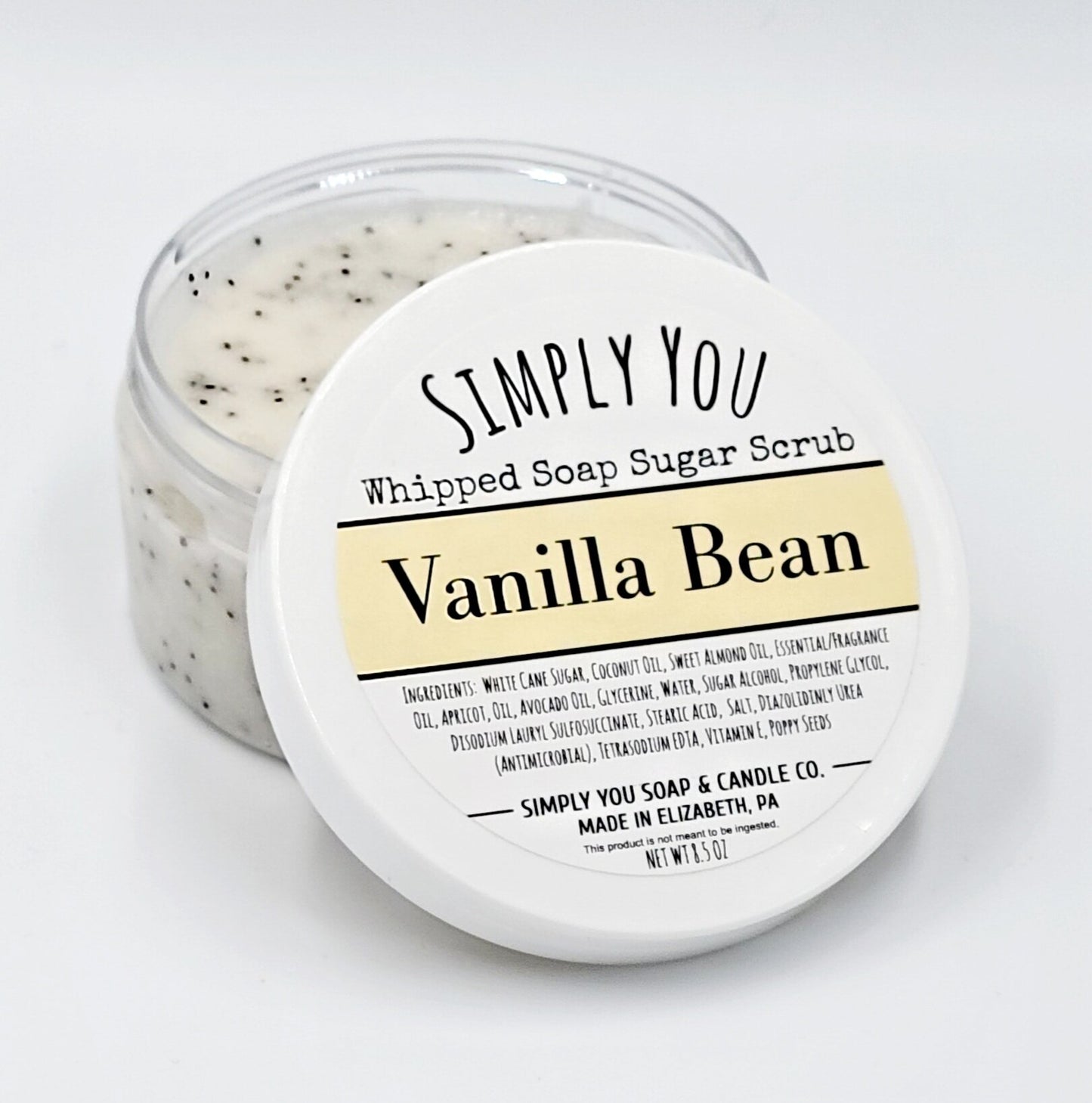 Whipped Soap Sugar Scrub