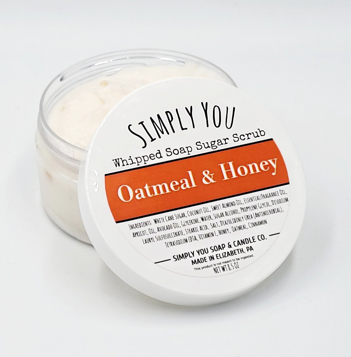 Whipped Soap Sugar Scrub