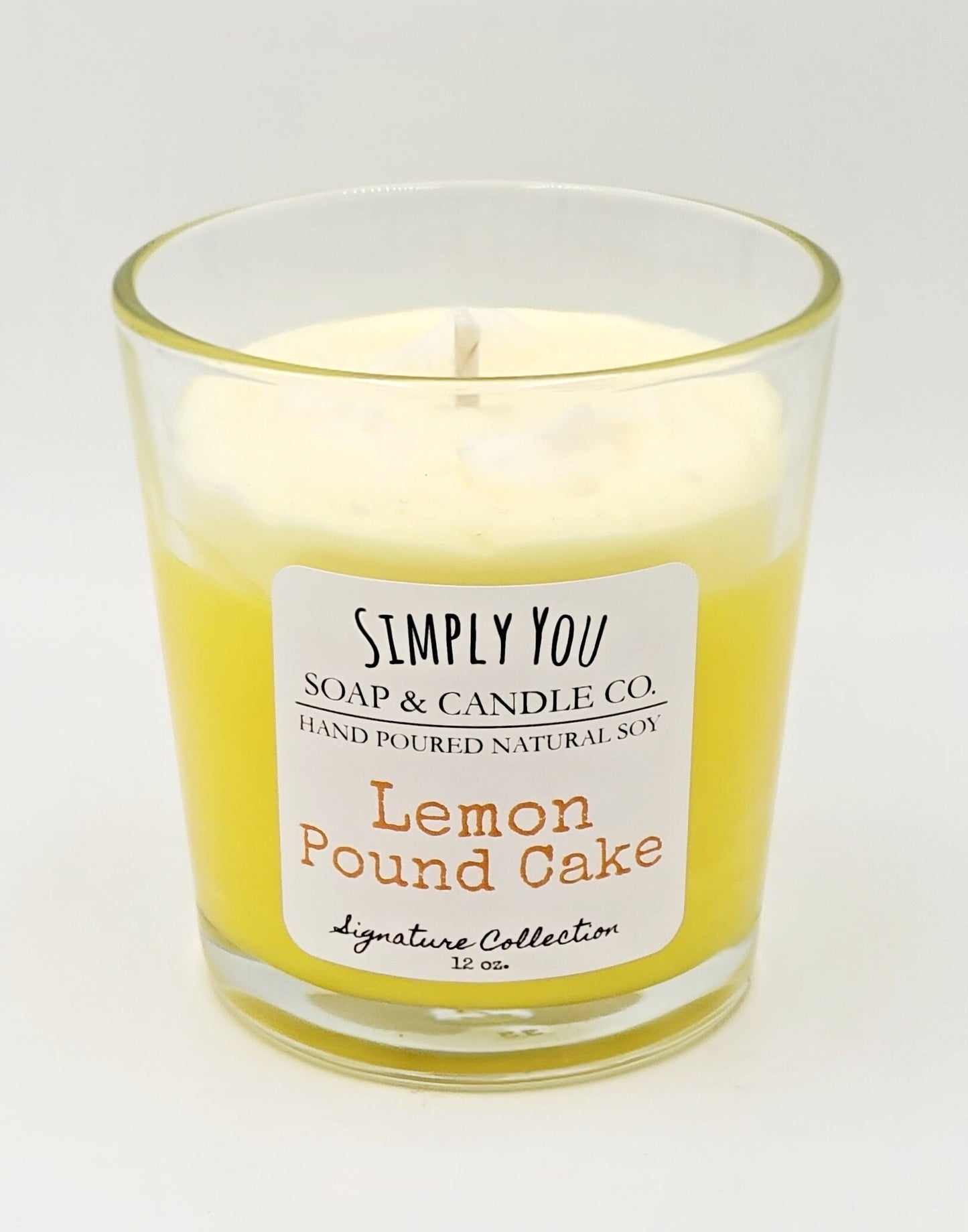 Lemon Pound Cake Soy Candle