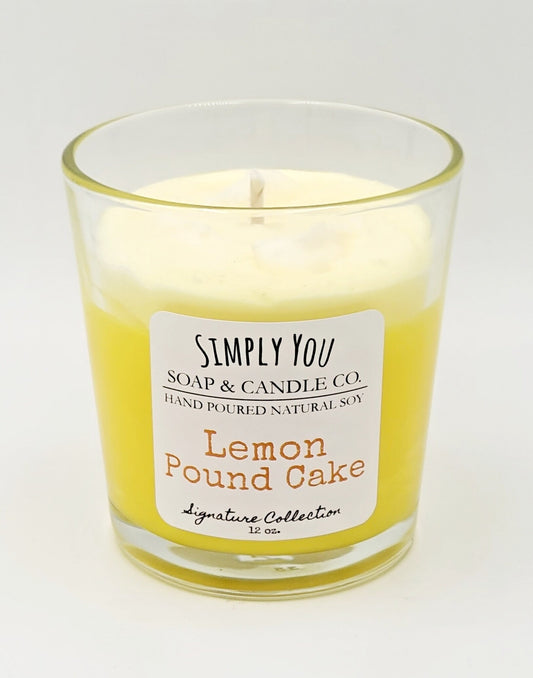 Lemon Pound Cake Soy Candle
