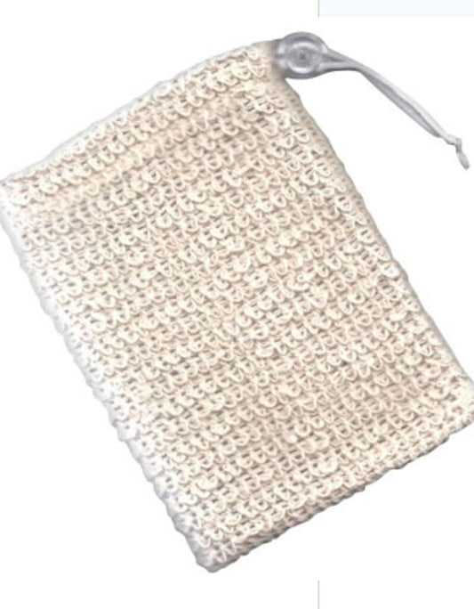 Sisal Soap Pouch