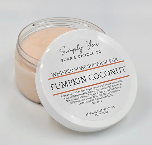 Whipped Soap Sugar Scrub
