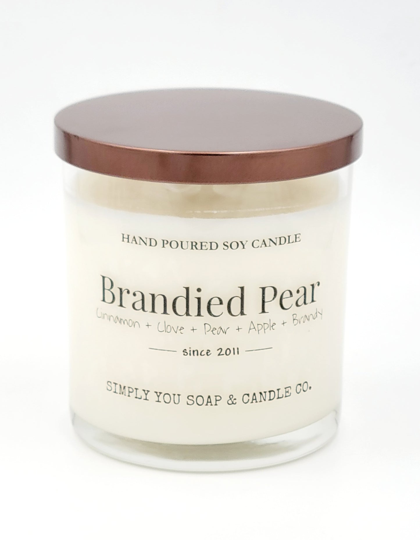 Brandied Pear Soy Candle