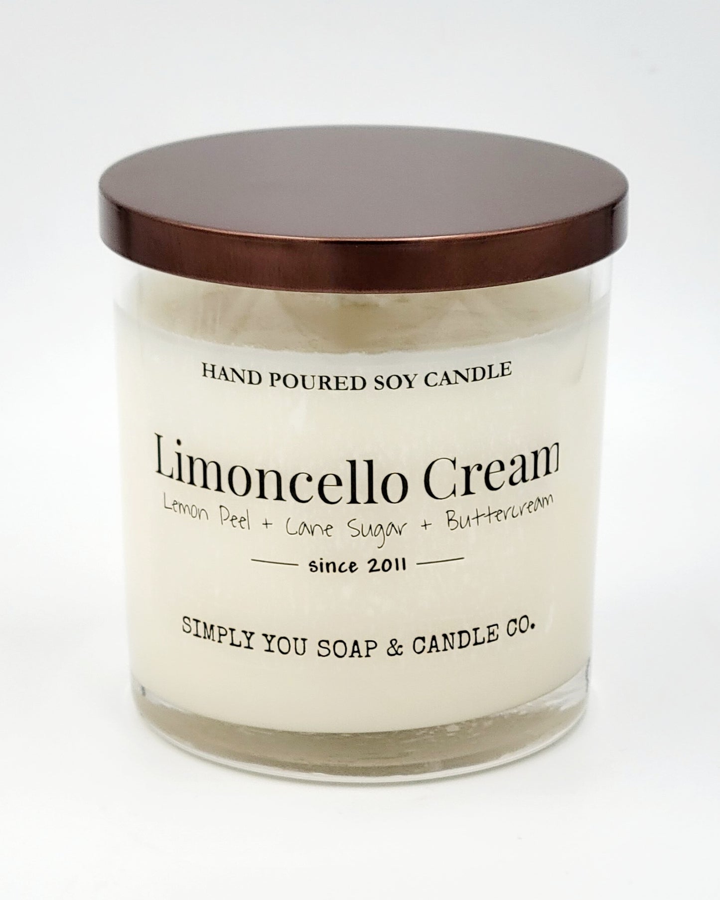 Limoncello Cream Soy Candle