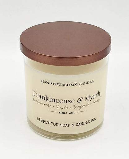 Frankincense & Myrrh Soy Candle