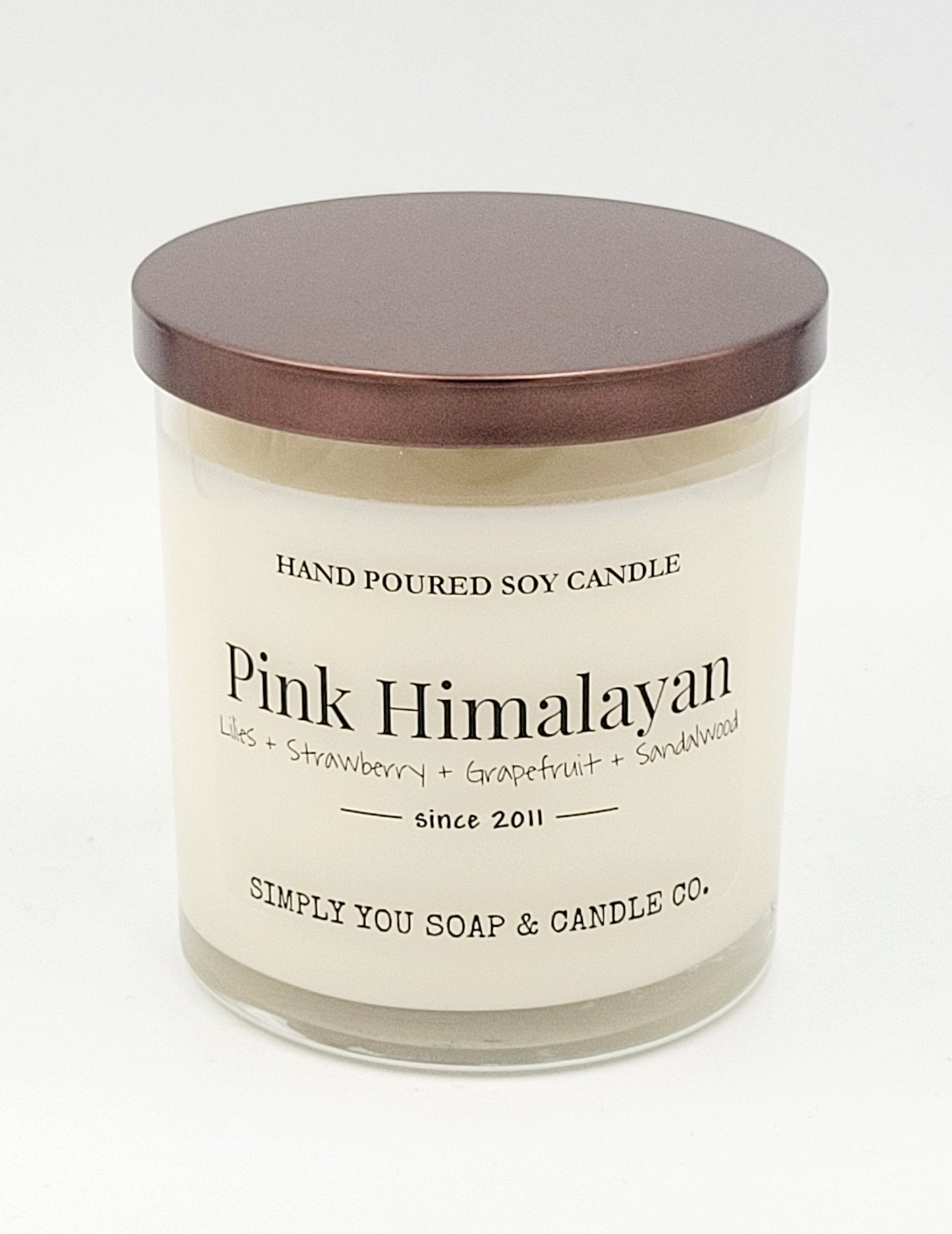 Pink Himalayan Soy Candle