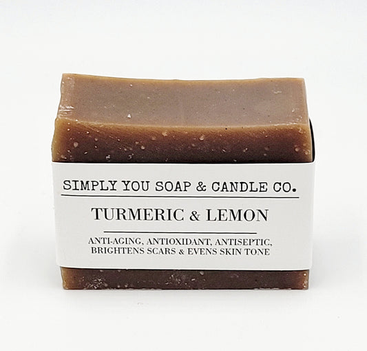 Turmeric & Lemon Herbal Soap
