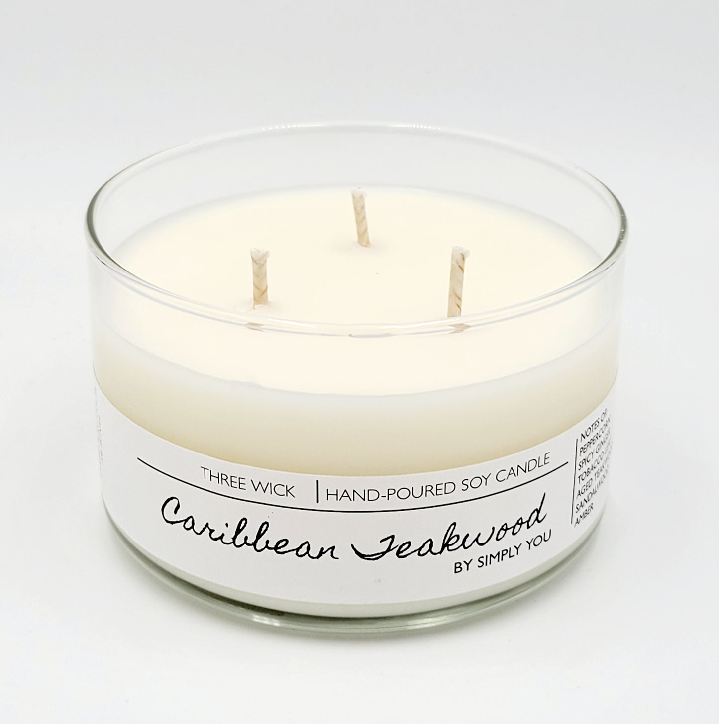 Caribbean Coconut 3 Wick Soy Candle