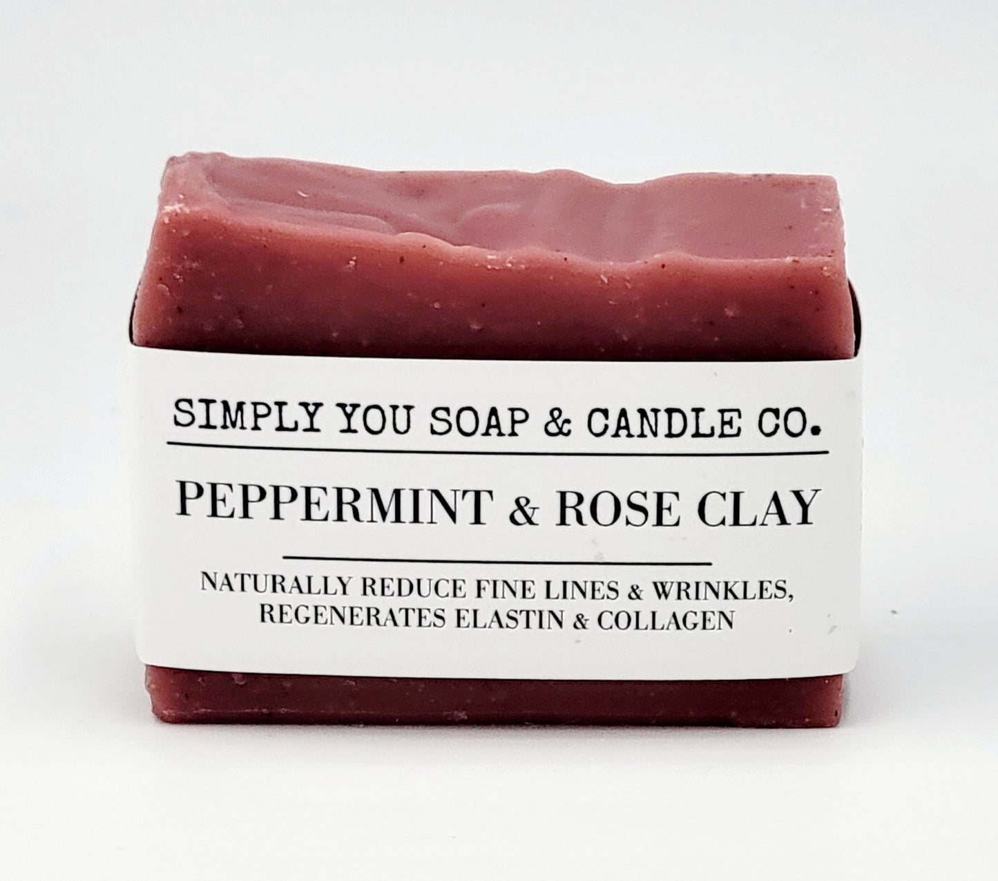 Essential Peppermint & Rose Clay Soap