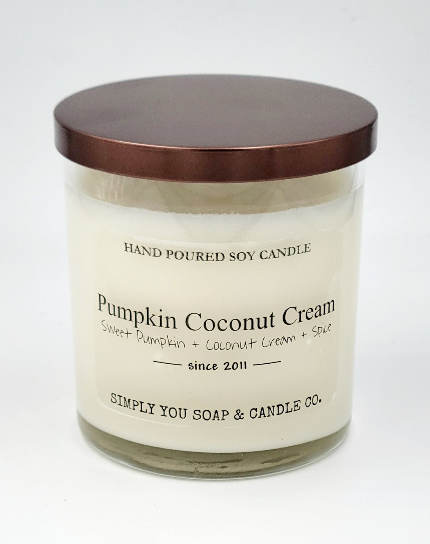 Pumpkin Coconut Cream Soy Candle