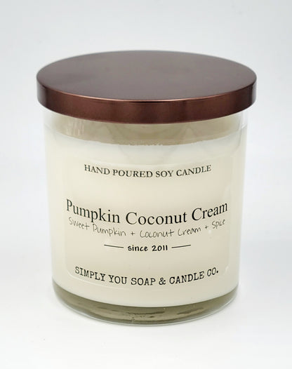 Pumpkin Coconut Cream Soy Candle