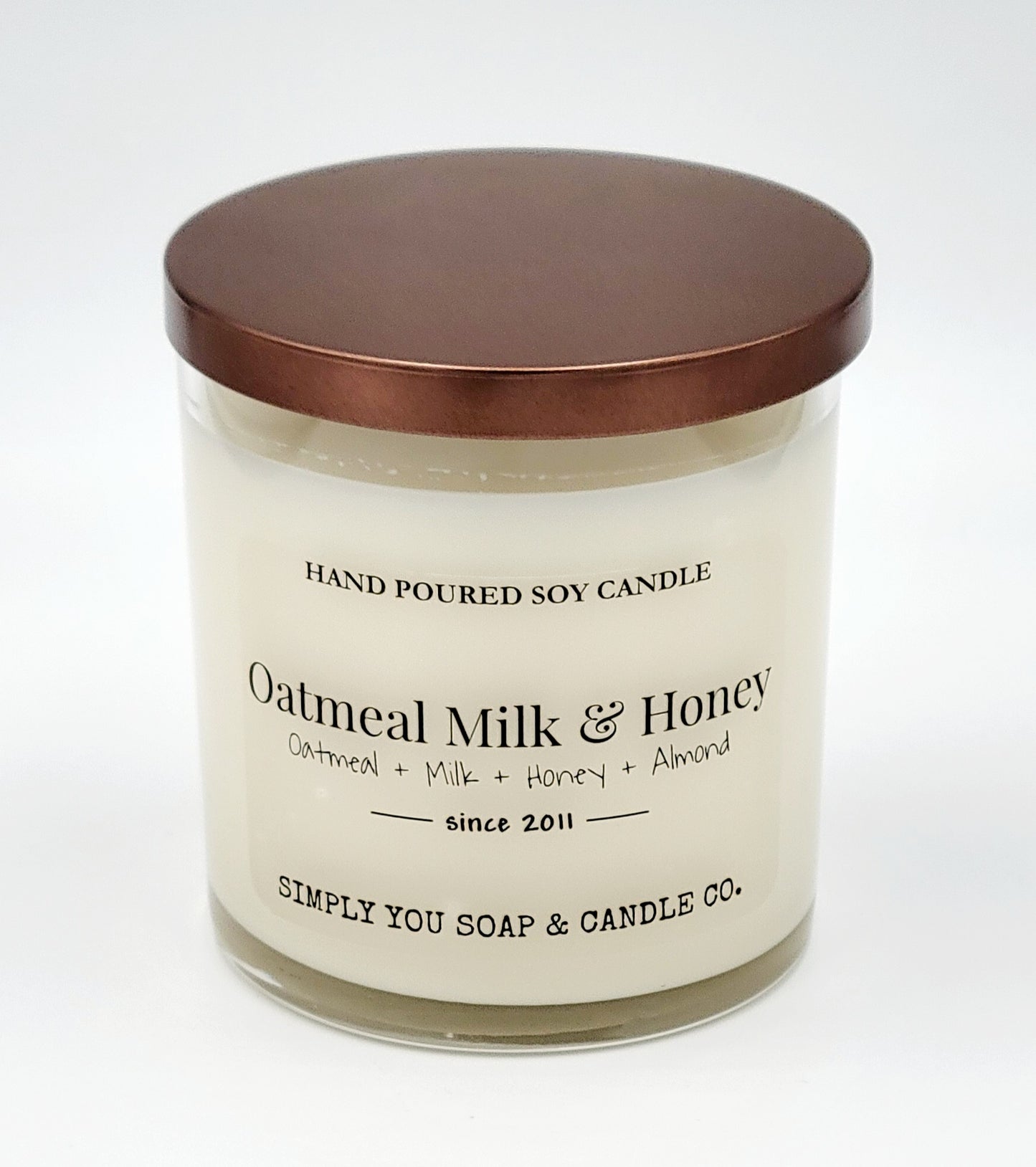 Oatmeal Milk & Honey Soy Candle