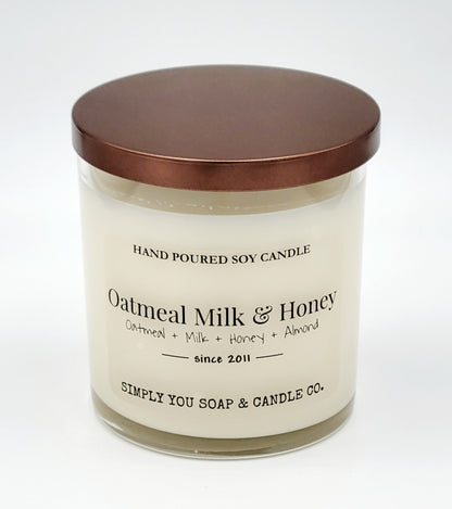 Oatmeal Milk & Honey Soy Candle