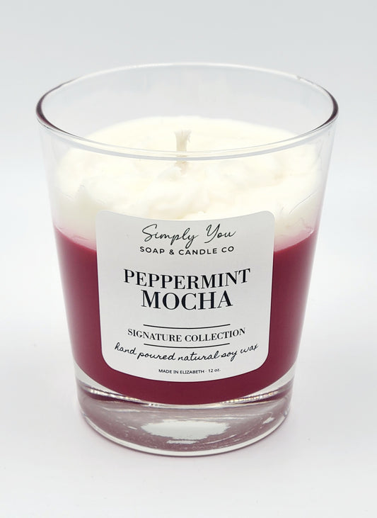 Peppermint Mocha Soy Candle