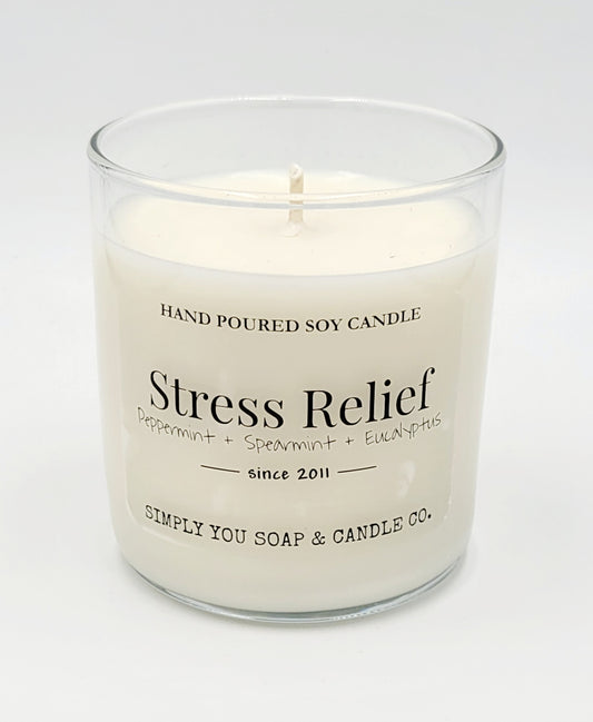 Stress Relief Soy Candle