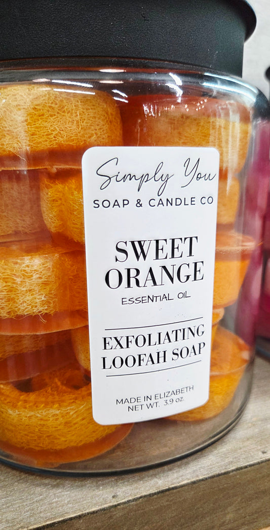 Exfoliating Loofah Soap