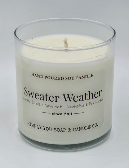 Sweater Weather Soy Candle