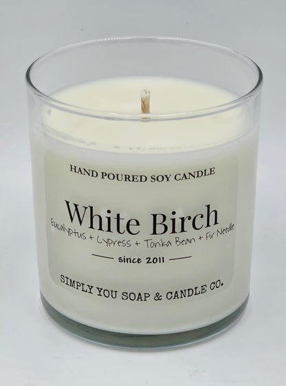 White Birch Soy Candle