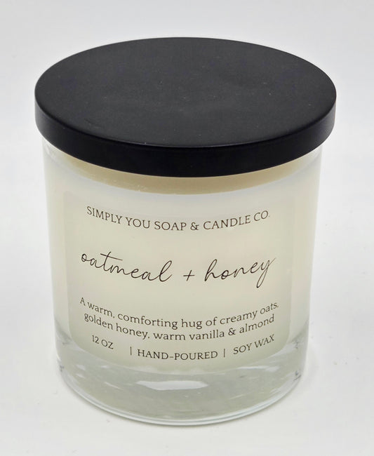 Oatmeal & Honey Soy Candle