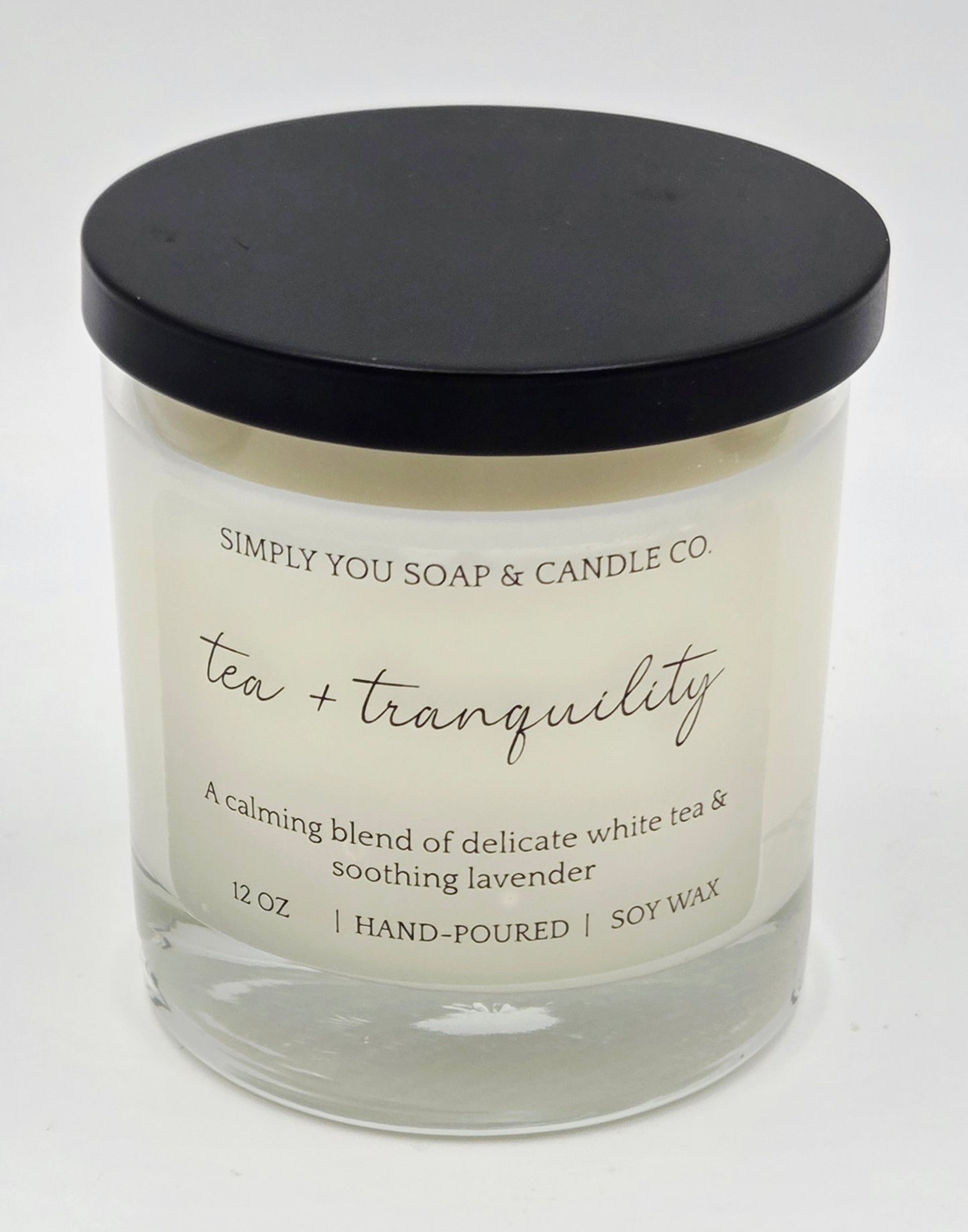 Tea + Tranquility Soy Candle