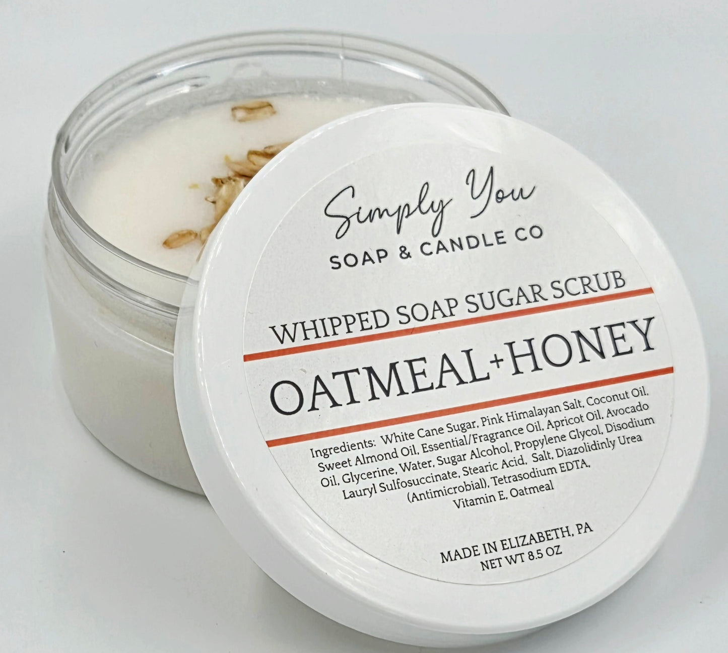 Whipped Soap Sugar Scrub