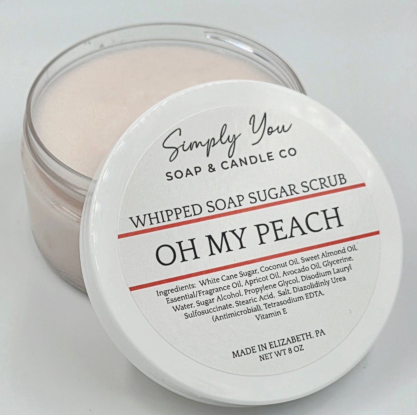 Whipped Soap Sugar Scrub