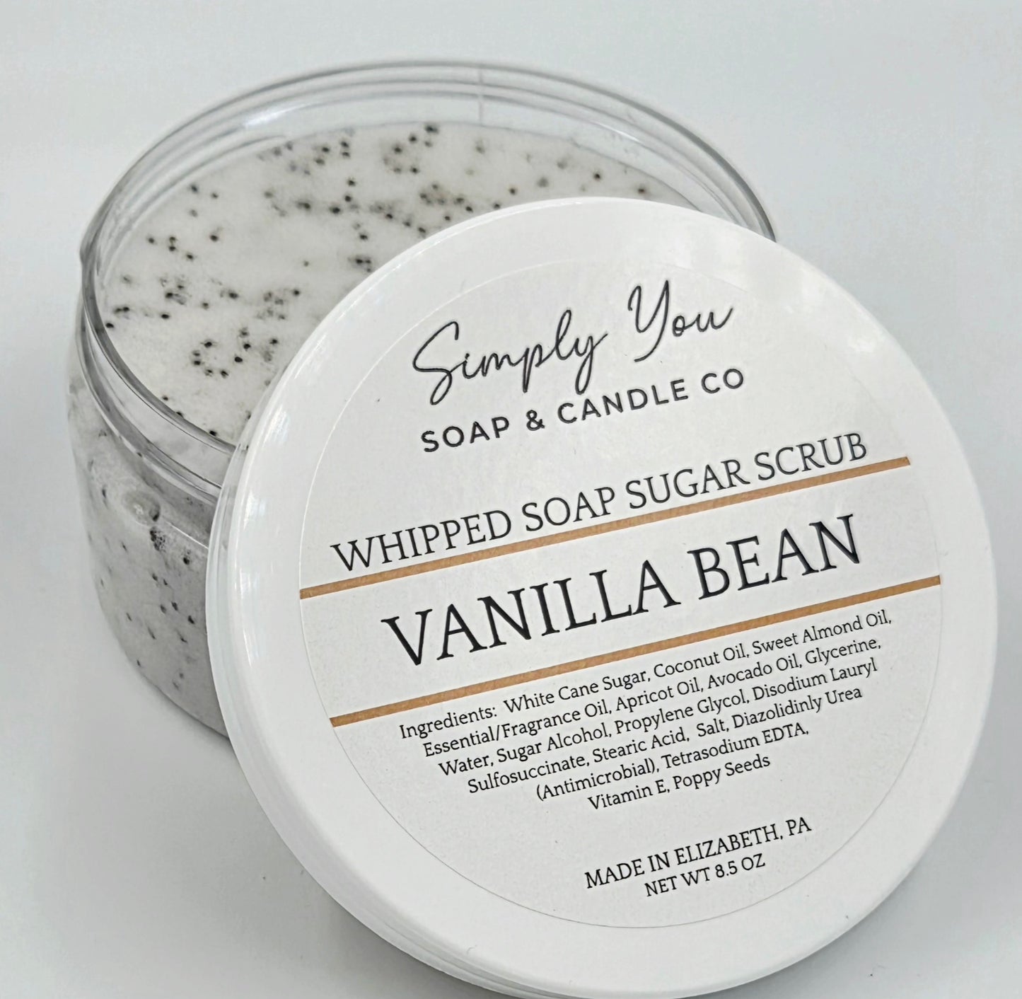 Whipped Soap Sugar Scrub